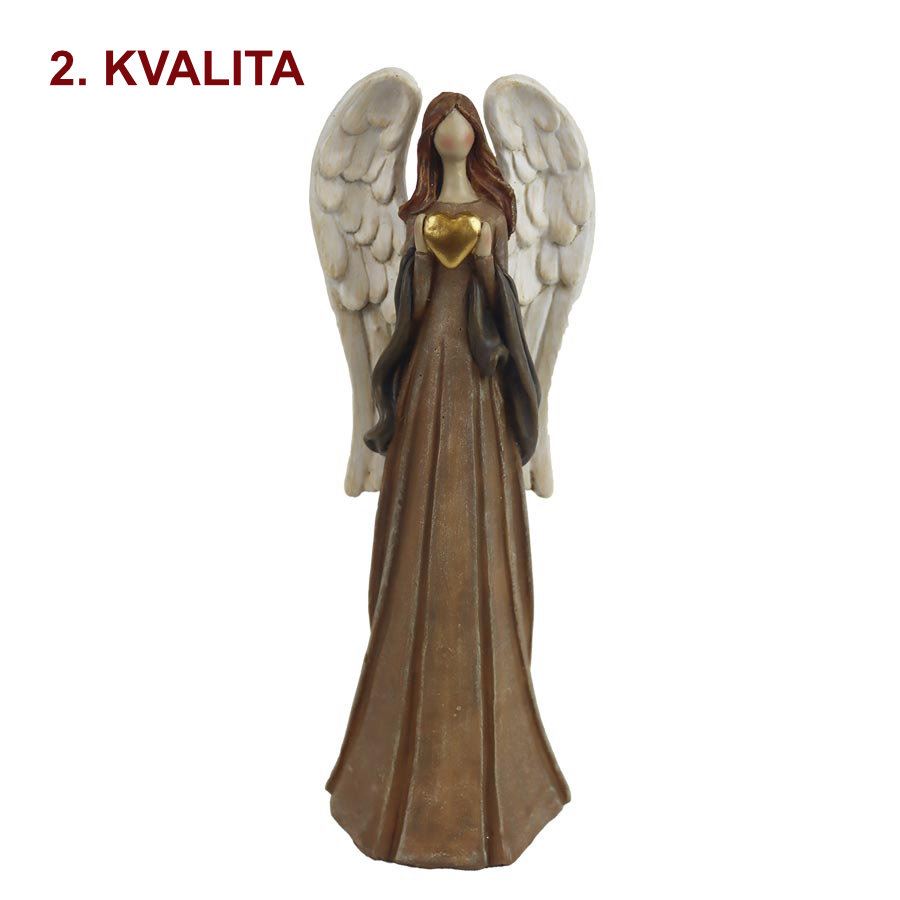 Dekorácia anjel 2. akosť X5504-20B
