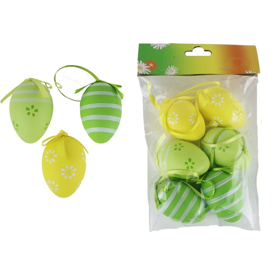 Dekoračné vajcia, 6 ks X5583