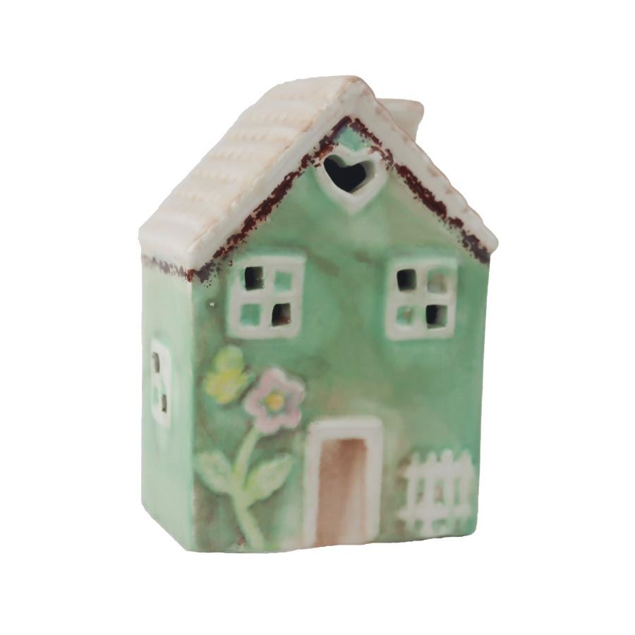 Dekorácia domček s LED osvetlením X6658