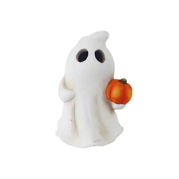 Halloweenska dekorácia duch s LED osvetlením X7433