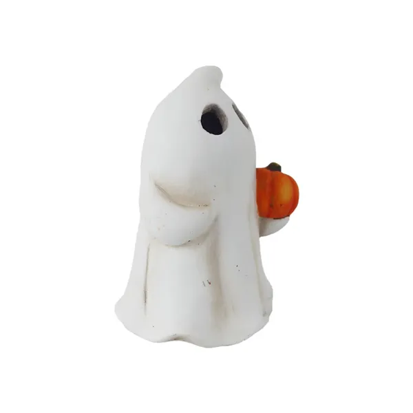 Halloweenska dekorácia duch s LED osvetlením X7433