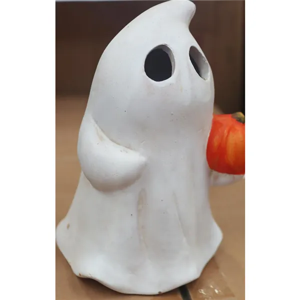Halloweenska dekorácia duch s LED osvetlením X7433