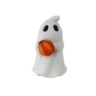 Halloweenska dekorácia duch s LED osvetlením X7434