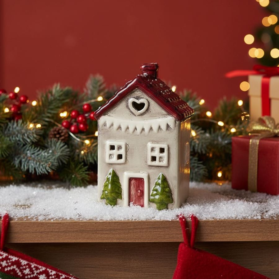 Domček s LED osvetlením X7545