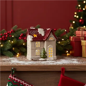 Domček s LED osvetlením X7547