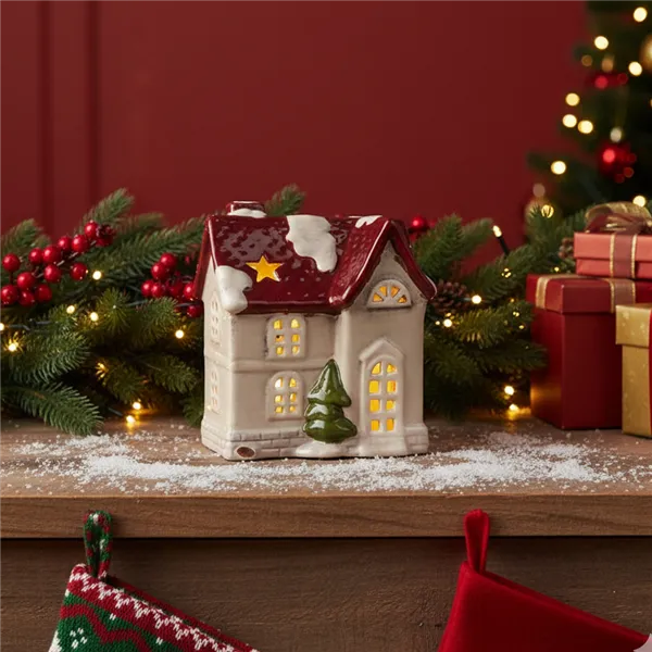 Domček s LED osvetlením X7547