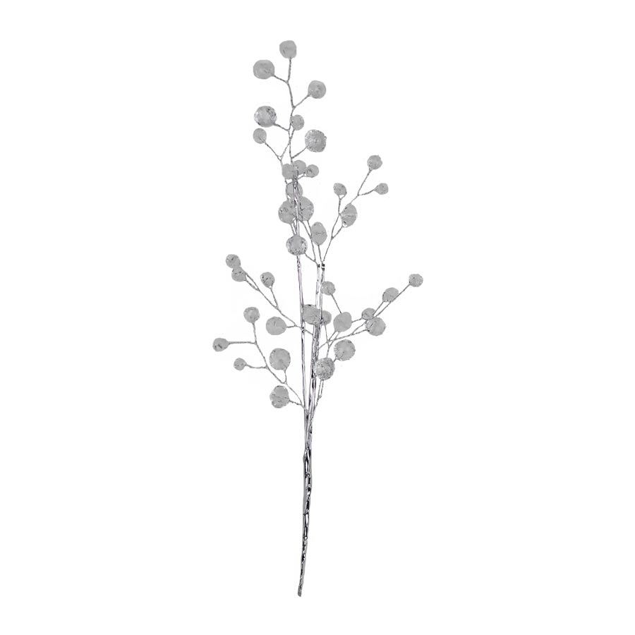Dekoračná vetvička s korálkami X7589