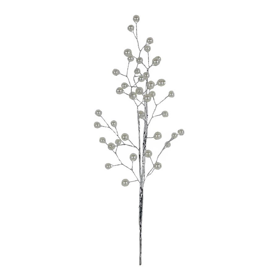 Dekoračná vetvička s korálkami X7590