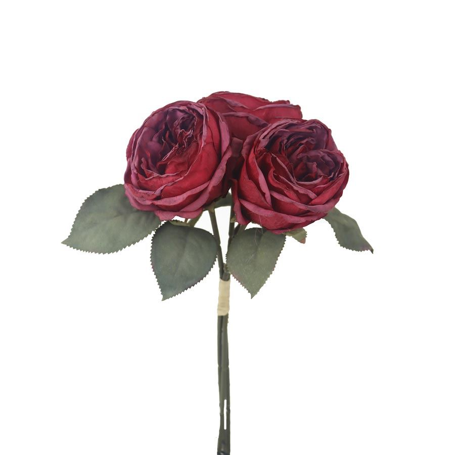 Kytica umelých sušených ruží X7631-08