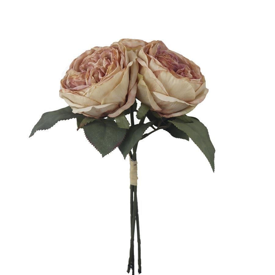 Kytica umelých sušených ruží X7631-20