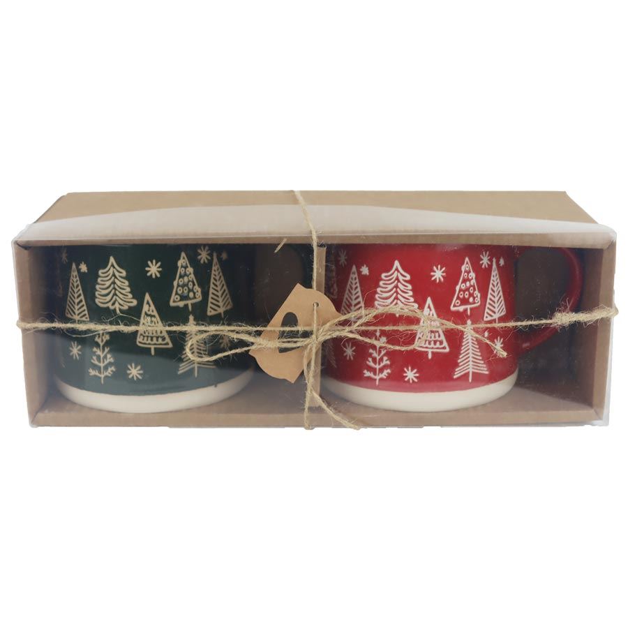 Keramický hrnček, 2 ks X7649