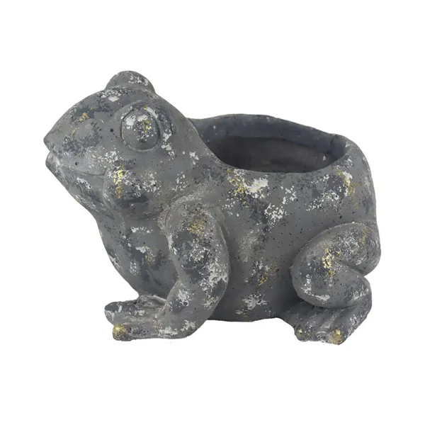 Dekorácia na vysadenie žaba X7771