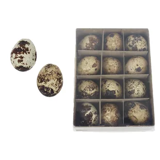 Dekoračné veľkonočné vajíčka, 12 ks X7940