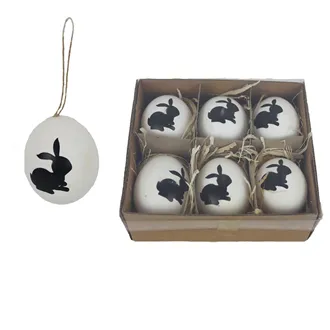 Veľkonočné vajíčka, 6 ks X7944