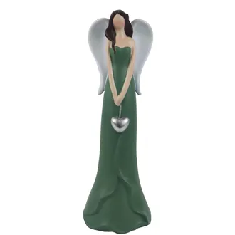 Dekorácia anjel so srdiečkom X8177/5