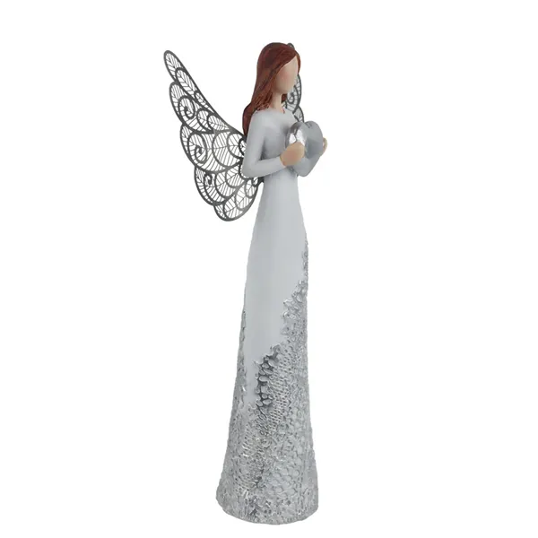 Dekorácia anjel so srdcom X8179/2