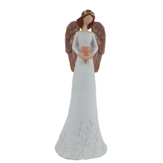 Dekorácia anjel so srdcom X8182/2