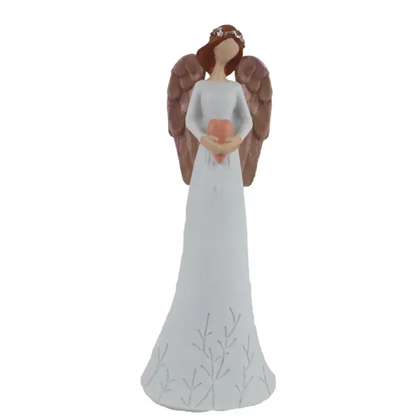 Dekorácia anjel so srdcom X8182/2