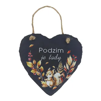 Bridlicová tabuľka na zavesenie X8357