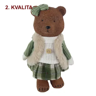 Dekorácia medvedík 2. akosť X8533/2B