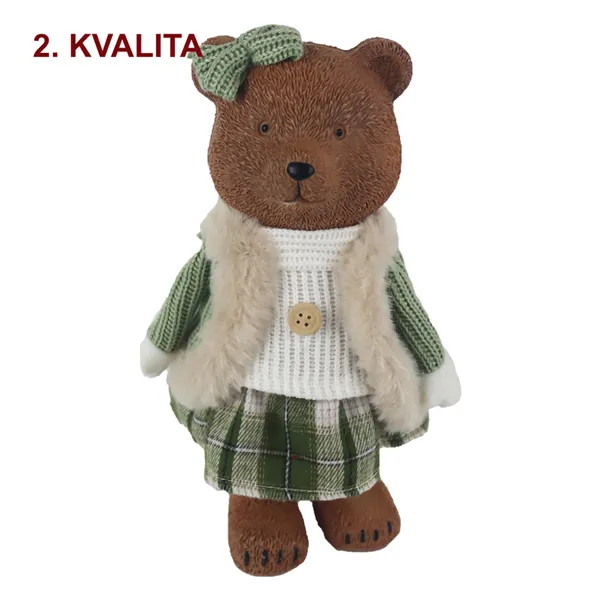 Dekorácia medvedík 2. akosť X8533/2B