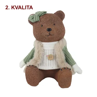 Dekorácia medvedík 2. akosť X8537/2B