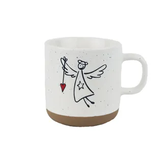 Porcelánový hrnček anjel X8694