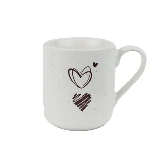 Porcelánový hrnček srdiečka X8705