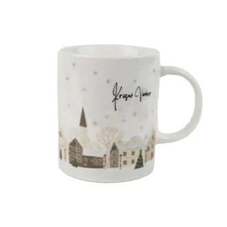 Vianočný porcelánový hrnček X8710