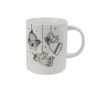 Porcelánový hrnček anjeliky X8711