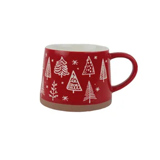 Vianočný porcelánový hrnček X8716-08